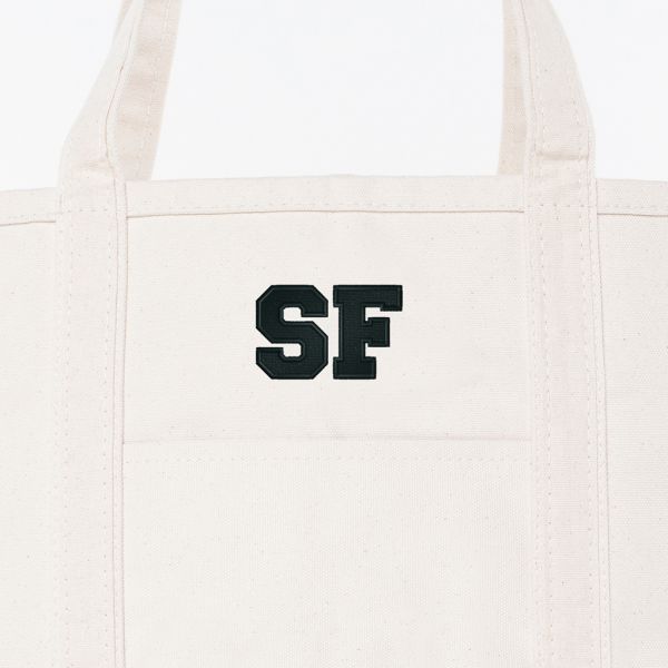 Natural Large Classic Tote - SF