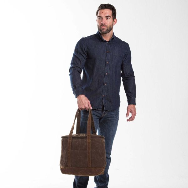 Waxed Large Lunch Cooler