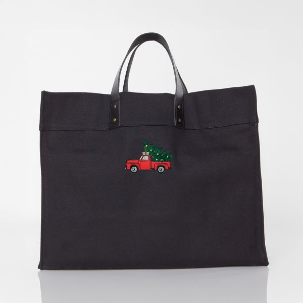 Solid Black Advantage Bag - Christmas Truck