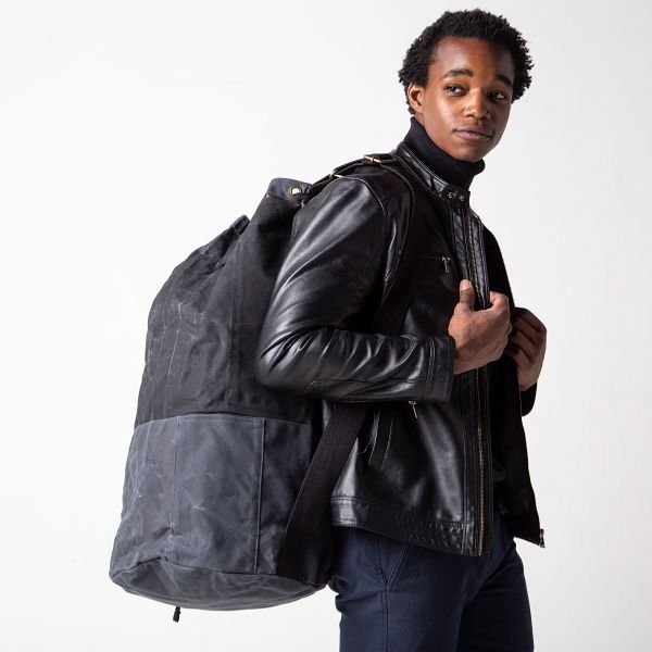 Waxed Laundry Duffel