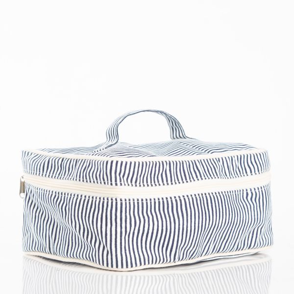 Stripes Train Case