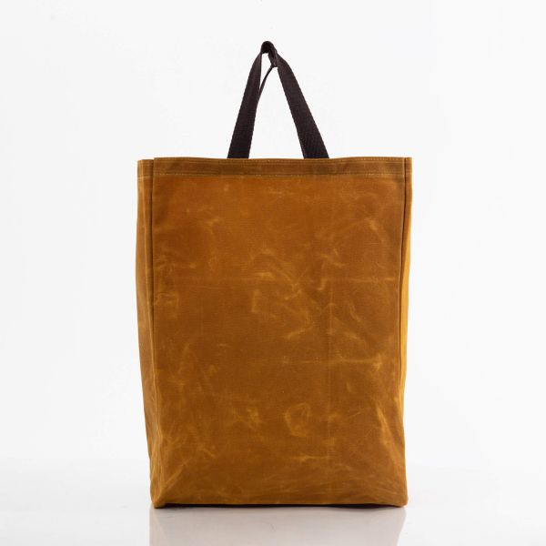 Waxed Canvas Market Tote