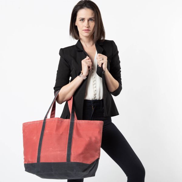 Waxed Large Classic Tote