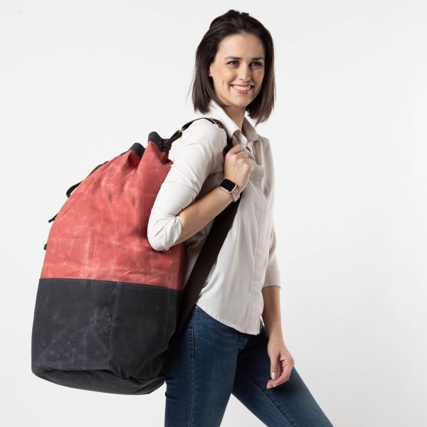 Waxed Laundry Duffel