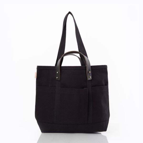CanvasCraft Leather-Handled Tote