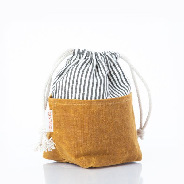 Stylish Waxed Canvas Bin