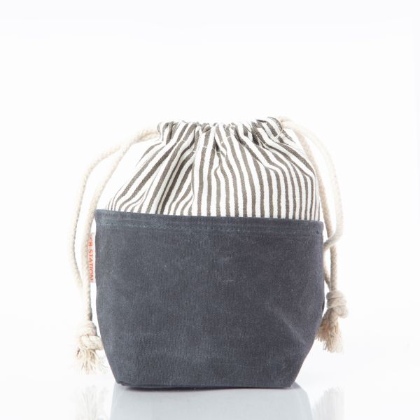 Stylish Waxed Canvas Bin