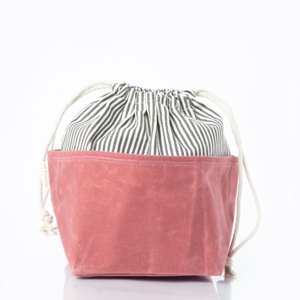 Stylish Waxed Canvas Bin