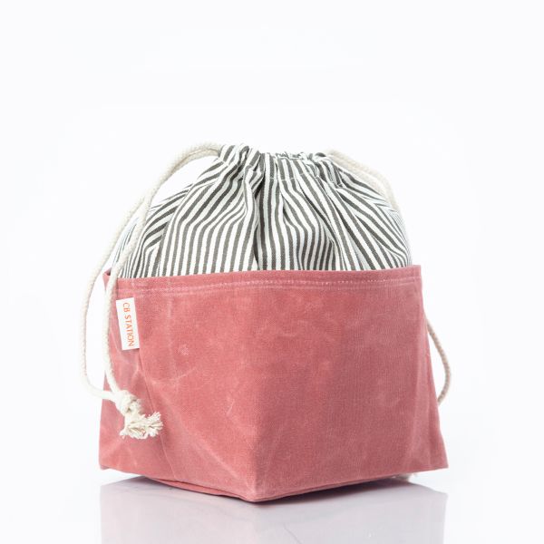 Stylish Waxed Canvas Bin