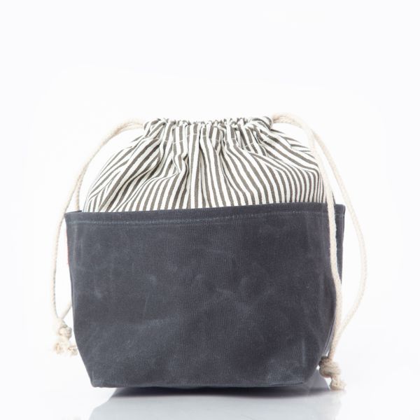 Stylish Waxed Canvas Bin