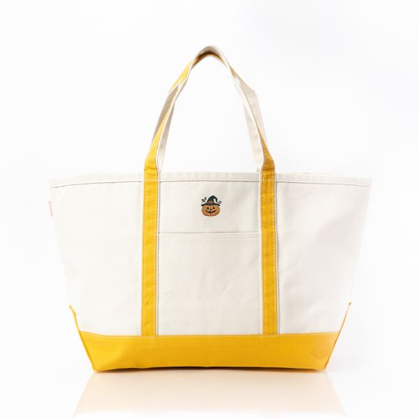 Mustard Large Classic Tote - Pumpkin