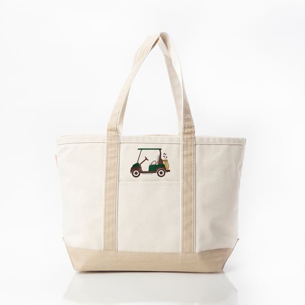 Safari Medium Classic Tote - Golf