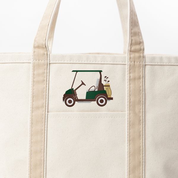 Safari Medium Classic Tote - Golf