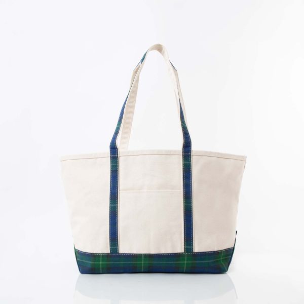 Plaid Large Classic Tote