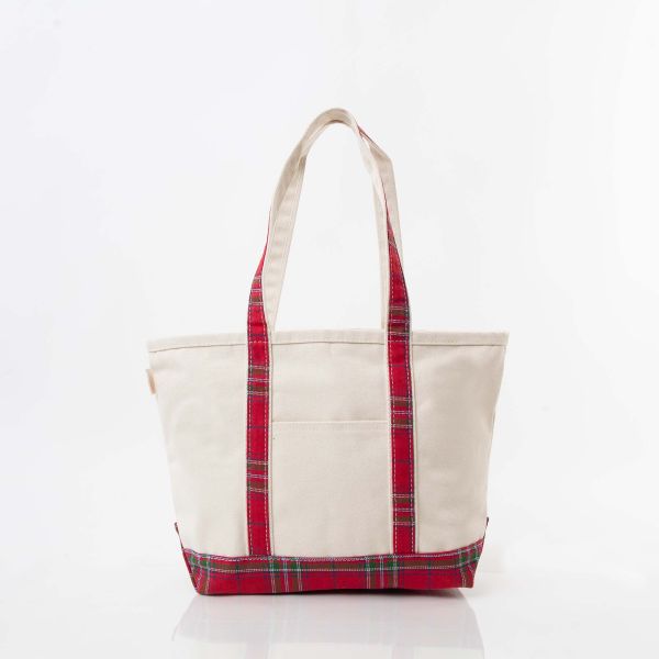 Plaid Medium Classic Tote
