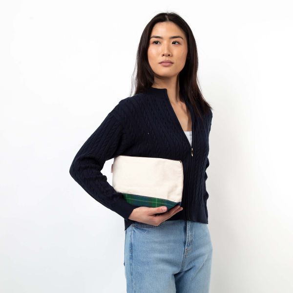 Plaid Clutch