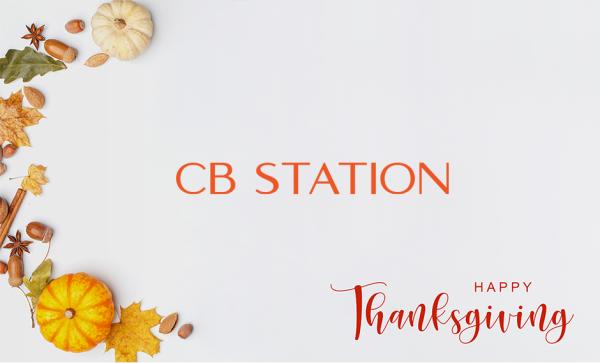Celebrate Thanksgiving with CB Station