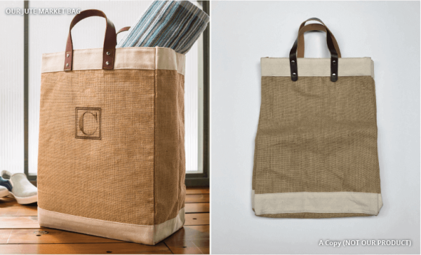 Compare Our Bags: Featuring our Jute Market Bag