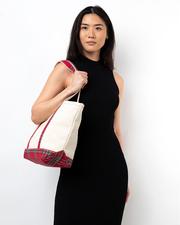 Classic natural canvas collection bags