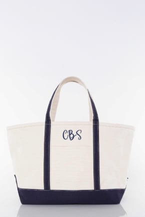 Monogram example on product