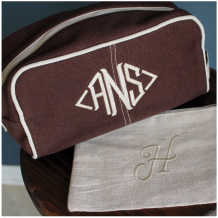 Personalized Dopp Kit & Zip Bags