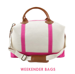 weekender bags