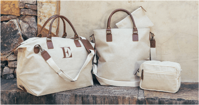 Jute Weekender Bags