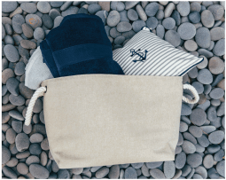 Jute Storage Bags With Rope Handle