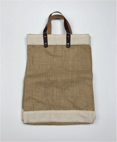 Compare Our Bags: Featuring our Jute Market Bag